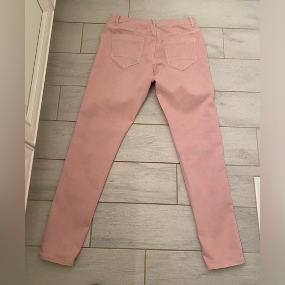 Gently Worn Venus Size Medium Reversible Skinny Jeans in Pink and Floral - Picture 2 of 14